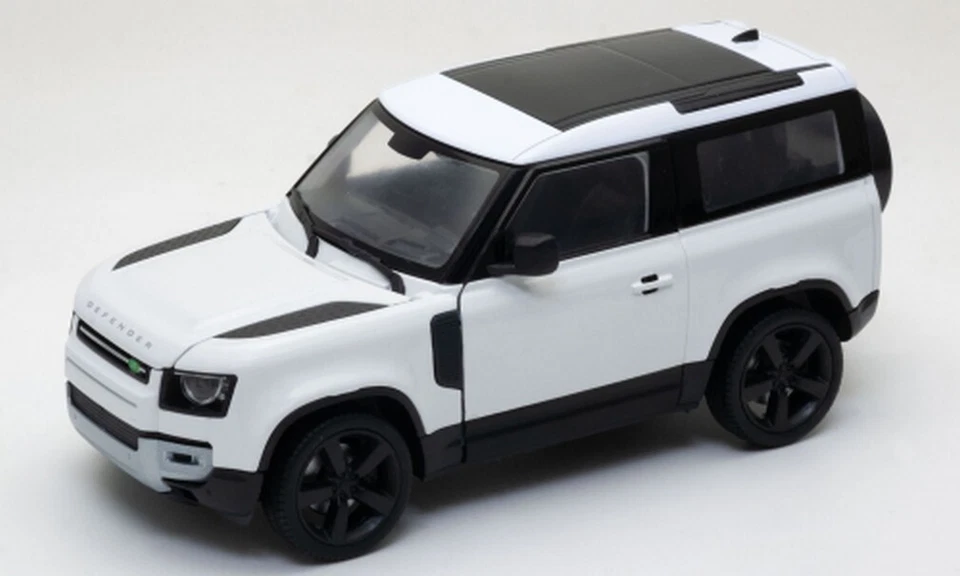 Land Rover Defender Blanc 1/24 Welly - Photo 1/1