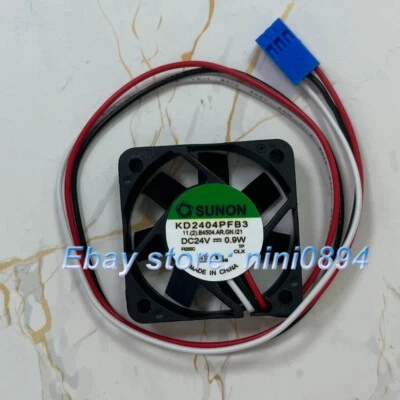 SUNON KD2404PFB3 4010 24V 0.9W 4CM 3-Pin Inverter Cooling Fan - Image 1 of 2
