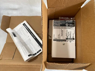 Интерфейс аварийного освещения для глаз Lutron LUT-ELI-3PH GRAFIK **НОВЫЙ** - Изображение 1 из 4