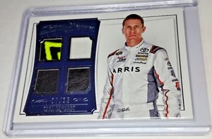 Carl Edwards 2016 National Treasures Quad Race Used Fire Suit Tire #d 17/25 card - Picture 1 of 3