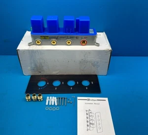 Drettyer Thermostatic Matte Black 4-Handles 3-Outlet Shower Diverter Valve - Picture 1 of 17