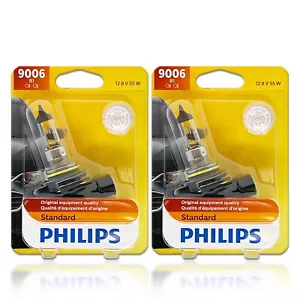Philips 9006 HB4 OEM Original Standard Headlight Halogen Bulbs 9006B1 Pack of 2 - Picture 1 of 3