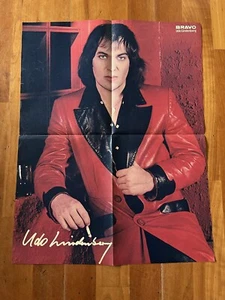 BRAVO Poster Udo Lindenberg, Leif Garrett Doppelseitig! #VI - Picture 1 of 2
