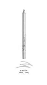 NYX Epic Wear Liner Sticks - Waterproof Eye Pencil EWLS01 Silver Lining *NEW* - Picture 1 of 1