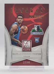 2015-16 Panini Donruss Elite Franchise Futures Karl-Anthony Towns #1 RC 17/88 - Imagen 1 de 2