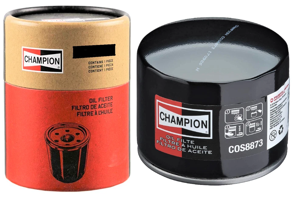 Filtro de aceite Champion COS8873 para camioneta GMC Chevrolet SUV seleccionada + John Deere Foto 1 de 3