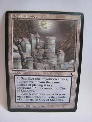 MTG City of Shadows The Dark LP Magic the Gathering - Image 1 of 4