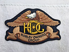 Patch tête d'aigle vintage Harley Owners Group 1983 - 4 griffes