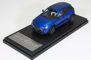 Mazda CX 3 1/43 Campione colore auto pressofusa dinamica rivenditore blu modello auto - Foto 1 di 3
