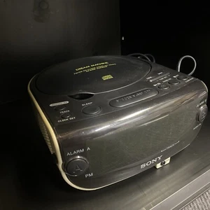 Sony Dream Machine ICF-CD814 AM FM CD CD-R Player Dual Alarm Clock Radio FREE SH - Picture 1 of 14