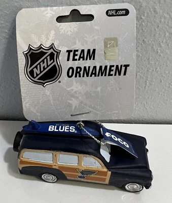 St Louis Blues FOCO NHL Equipo Ornamento Station Wagon STL Foto 1 de 4
