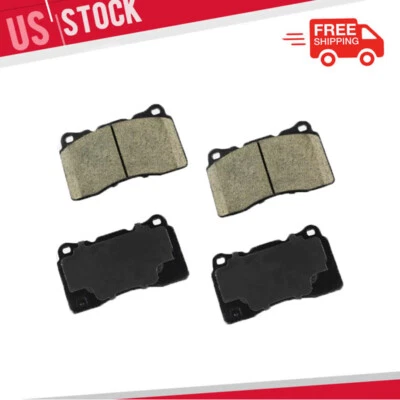 For 2013 2014 2015 2016 2017-2019 Cadillac XTS Front Ceramic Brake Pads P1050 - Image 1 of 2