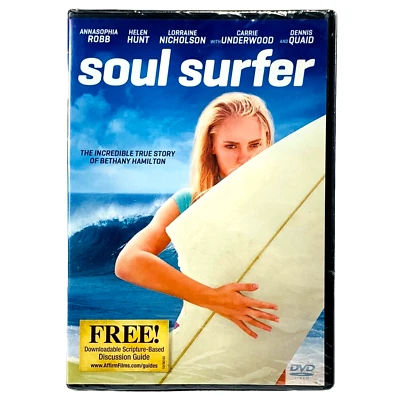Soul Surfer (2011) - DVD - AnnaSophia Robb Biography Family Drama Film Movie - Image 1 of 4