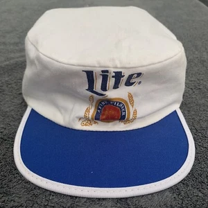 Vintage Lite Beer Alcohol One Size Fits All Elastic Stretch Fit Soft Hat Cap USA - Picture 1 of 8