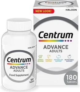 Centrum Advance Multivitamin & Mineral Supplements Daily Multivitamin 180 - Picture 1 of 5