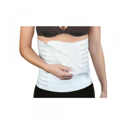 Postoperative Stützbandage mit Haftverschluss Hydas Weiß Größe 2 - Bild 1 von 3