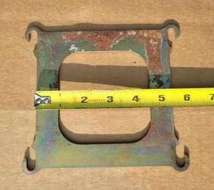 Edelbrock 2732 SquareBore to SpreadBore Adapter Plate .100" thick Used - Bild 1 von 6