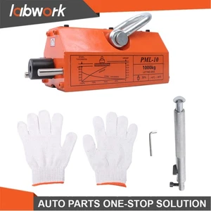 Labwork 2200Lbs Magnetic Lifter Lifting Magnet Neodymium Hoist 2 Safety Factor - Picture 1 of 19