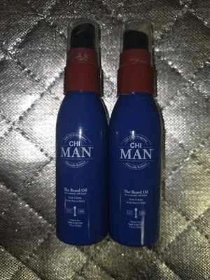 The Chi Man Beard Oil 2 Fl Oz Lot Of 2 - Image 1 of 2