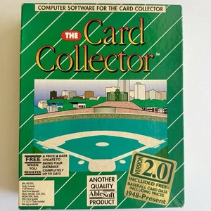The Card Collector Software Version 2.0/Opened, But Never Used/vintage - Picture 1 of 6