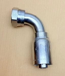 1J977-16-16 Parker Verschraubung 1 Zoll Schlauch x 1 Zoll Innengewinde Dichtung-Lok drehbar - Bild 1 von 6