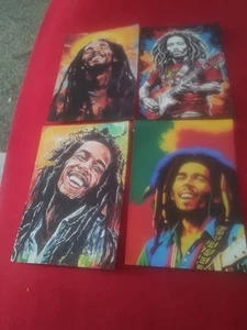 4x Bob Marley Photos - Picture 1 of 1