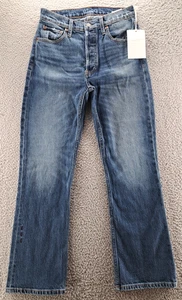 Jeans ETICA Estilo Josie Pop donna 26 blu bottoni ritagliati mosca ETC0506 nuovi con etichette - Foto 1 di 15