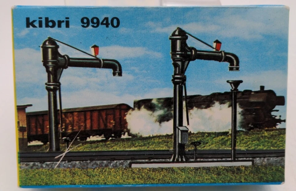 Kit de plástico para grúas de agua a escala HO Kibri B-9940 (juego de 2) Foto 1 de 1