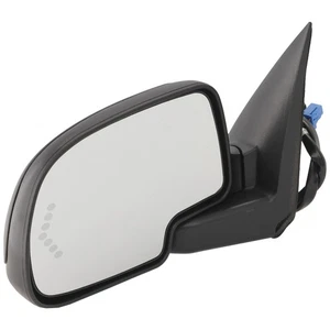 Power Mirror LH For 03-06 Silverado 1500 with Signal and Puddle Light Heated - Picture 1 of 1