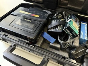 Vintage 80s Sony Video 8 Audio Cassette Recorder - Video 8 - Audio Equipment - Bild 1 von 14