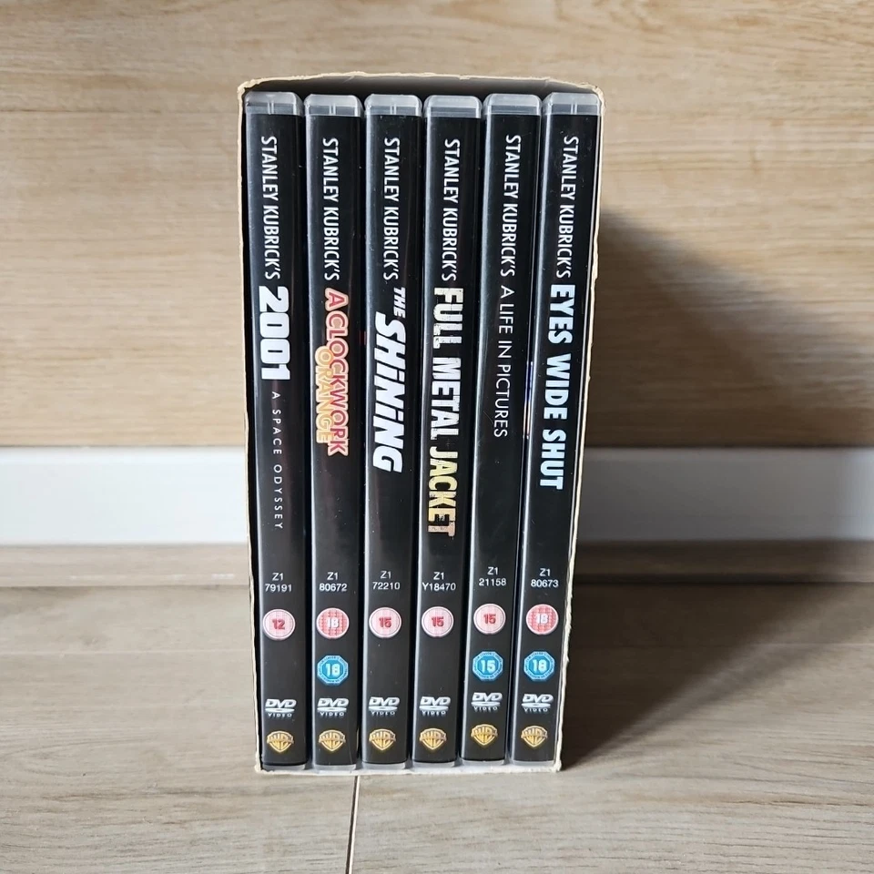 Stanley Kubrick DVD Boxset Movie Collection Series Complete Region 2  - Image 1 of 4