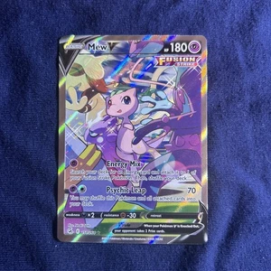 Pokémon Mew V (Alternate Full Art) 251/264 Swsh08: Fusion Strike - Picture 1 of 2