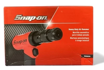 Snap-on PH3045A 重型短枪管气锤 (3,500 BPM)(红色) 全新 — 第 1/3 张图片