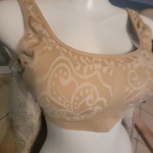 Reggiseno donna Underscore beige medio senza fili imbottito - Foto 1 di 8