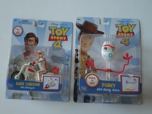 Toy Story 4 - Forky / Duke Caboom - Disney / Pixar - Juguetes Thinkway - Juego de 2 - Imagen 1 de 8