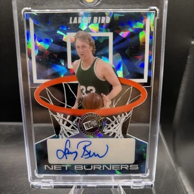 Larry Bird,2024 年按通网燃烧器,2/10 自动。 波士顿凯尔特人队  — 第 1/4 张图片