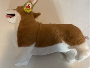 Woki Corgi Hund Welpe braun weiß Pembroke Welsh Plüsch - Bild 1 von 6