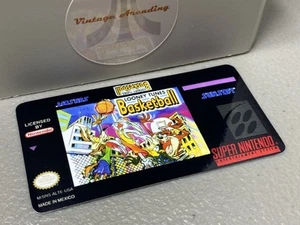 Looney Tunes Basketball (SNES) Ersatzspiel Etikett - Bild 1 von 1