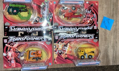 Transformers RID 2001 Landfall Set grimlock wedge heavy load hightower mosc - Image 1 of 3