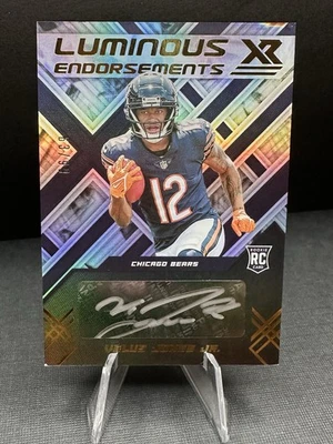 2022 Panini XR - Velus Jones Jr Luminous Endorsements /99 lum-vj Bears Tennessee - Image 1 of 4
