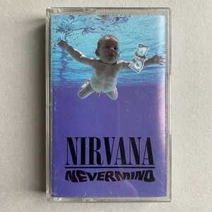 Nirvana Nevermind 1991 Cassette Tape Geffen GEC24425 - Grunge/Kurt Cobain - Picture 1 of 10