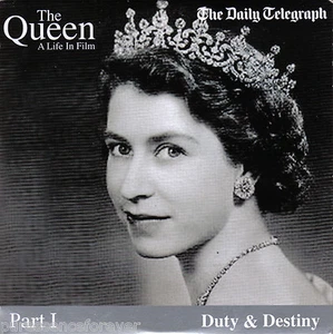 THE QUEEN: A LIFE IN FILM - DUTY & DESTINY (Daily Telegraph R2 DVD) - Picture 1 of 1