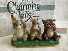 Charming Tails By Fitz & Floyd ~ Mice Hear, See And Speak No Evil Figurine ~