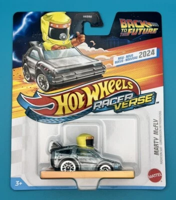 Hot Wheels Racer Verse Back To The Future CHASE Marty McFly Radiation Suit 2024 - Image 1 of 4