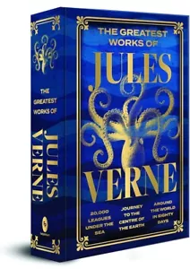 Greatest Works Of Jules Verne by Jules Verne, 2022 DELUXE HARDBOUND EDITION - Picture 1 of 3