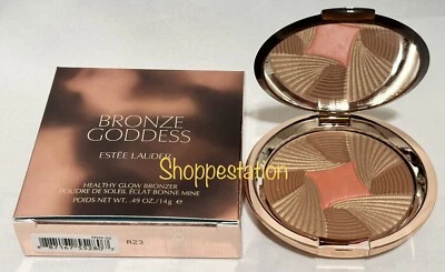 ESTEE LAUDER Bronze Goddess Healthy Glow Bronzer Shade 02 SUNSET New In Box - Image 1 of 4