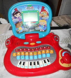 VTech Little Einsteins Blast-Off Learning Laptop Computer Piano Kids Cartoon DIS - Picture 1 of 5