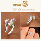 12 Chinese Zodiac Copper Elegant Women Wedding Ring Adjustable Jewelry Gift