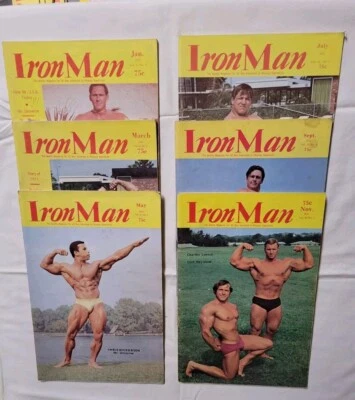 Iron Man Magazine 1972,     Lot Of 6    Jan. Mar. May. Jul. Sep. Nov. - Image 1 of 4
