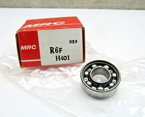 MRC R6F 3/8" x 7/8" x 9/32" Bearing with 1 Metal Shield - Picture 1 of 3